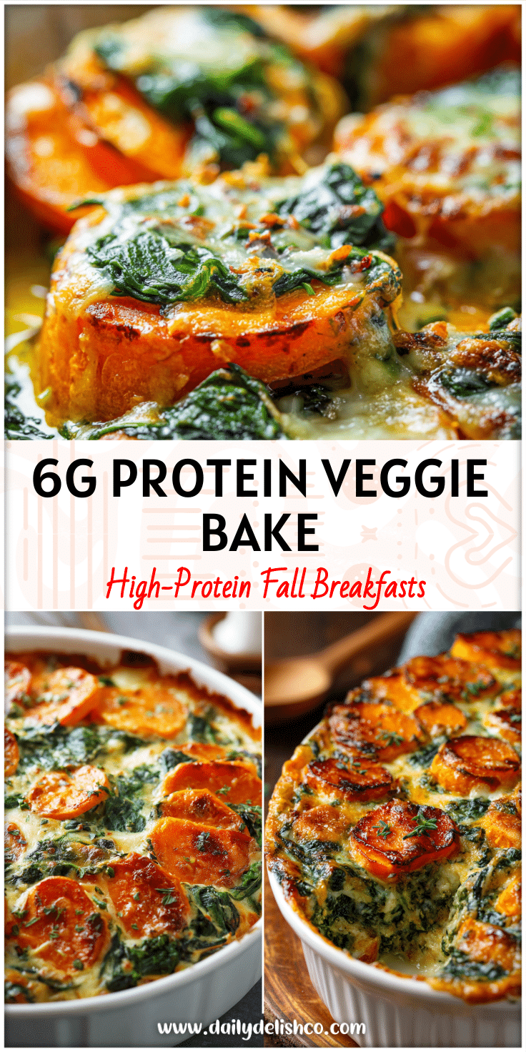 Creamy Sweet Potato Spinach Bake – A Cozy Healthy Vegetable Dinner Idea